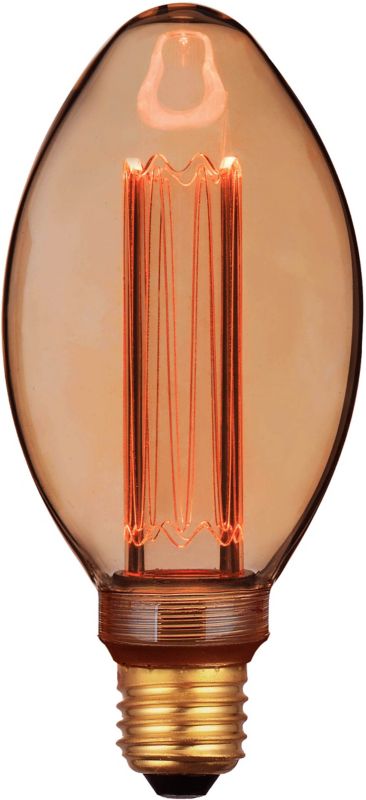LED-dekorationspære B75 E27 200 lm 1800 K Rav