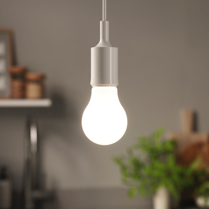 LED-pære A60 E27 470 lm 4000 K Mælkehvid