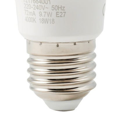 LED-pære Diall A60 E27 806 lm 4000 K 3 stk.