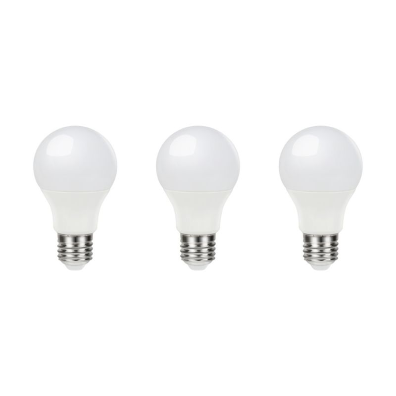 LED-pære Diall A60 E27 1055 lm 2700 K, 3 stk.
