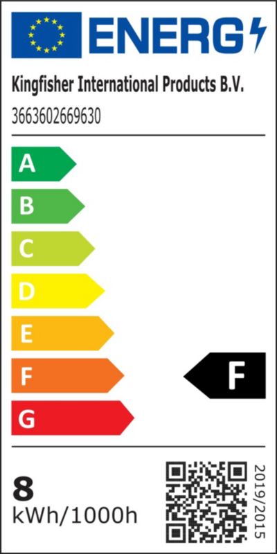 LED-pære Diall B35 E14 7,4 W 650 lm mælkehvid varm DIM