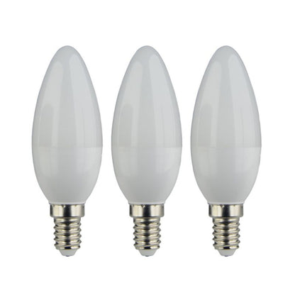 LED-pære C35 E14 470 lm 2700 K 3 stk.
