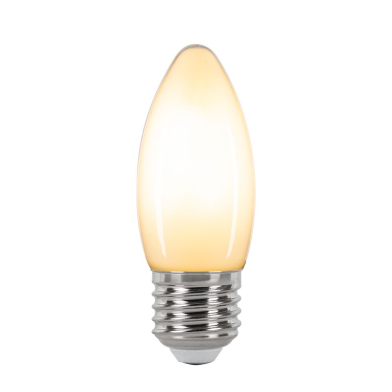 LED-pære C35 E27 6 W 470 lm Mat Varm Hvid