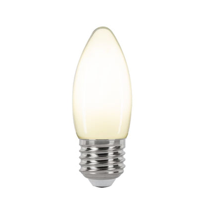 LED-pære Diall C35 E27 6 W 470 lm mælkehvid neutral farvetone