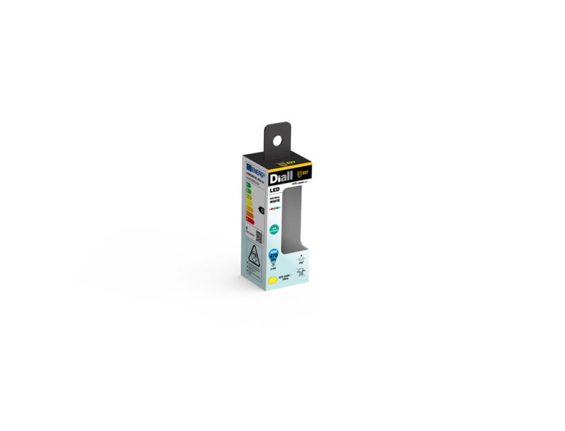 LED-pære C35 E27 6 W 470 lm Neutralhvid Mat