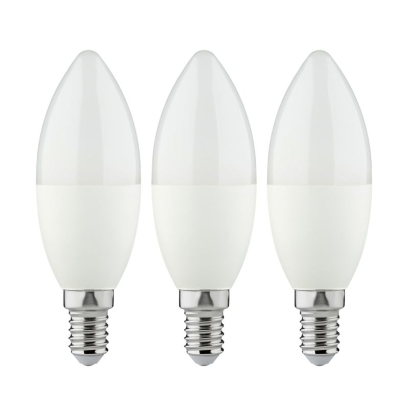LED-pære Diall C37 E14 806 lm 4000 K 3 stk.