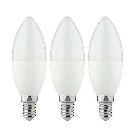 LED-pære Diall C37 E14 806 lm 4000 K 3 stk.