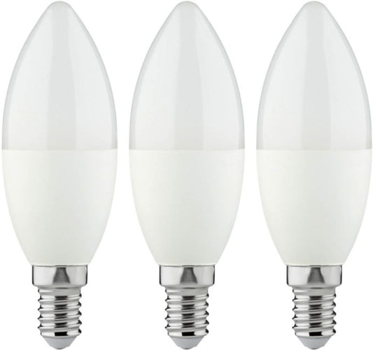 LED-pære Diall C37 E14 806 lm 4000 K DIM 3 stk.
