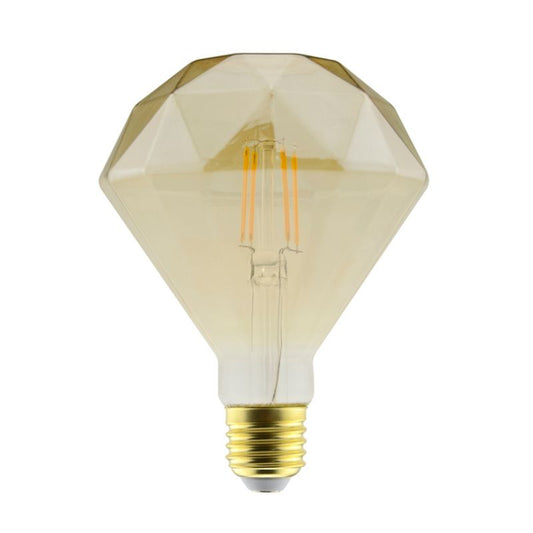 LED-pære Diall Diamond E27 470 lm 1800 K