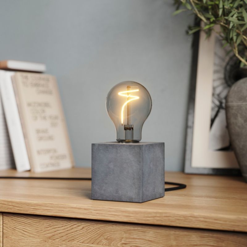 LED-pære Diall Filament A60 E27 100 lm 1800 K røgfarvet