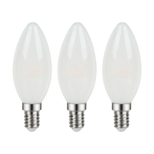 LED-pære Diall Filament C35 E14 470 lm 2700 K 3 stk.