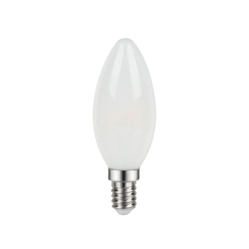 LED-pære Filament C35 E14 470 lm 4000 K 3 stk.