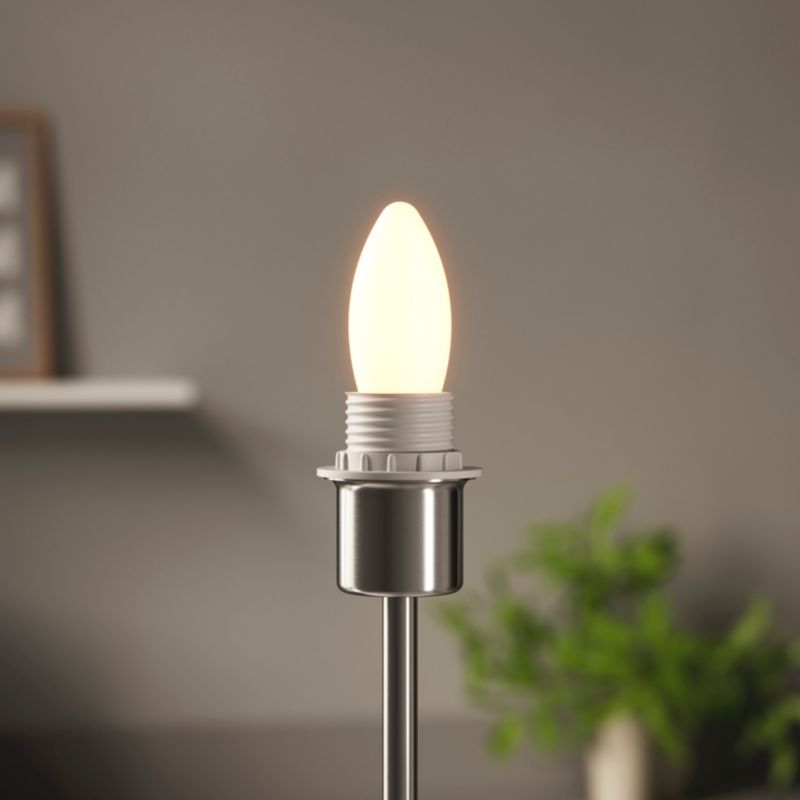 LED-pære Diall Filament C35 E27 3,4 W 470 lm 2700 K 3 stk.