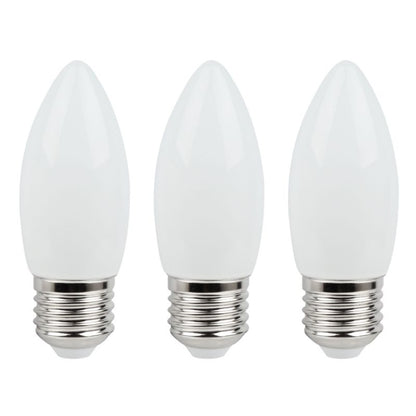 LED-pære Diall Filament C35 E27 3,4 W 470 lm 2700 K 3 stk.