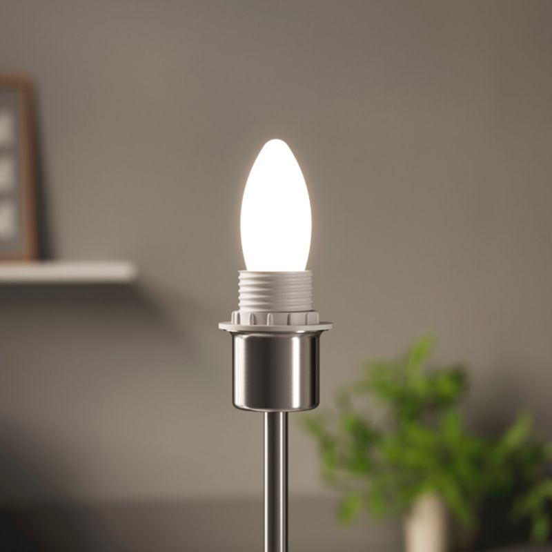 LED-pære Diall Filament C35 E27 3,4 W 470 lm 4000 K 3 stk.