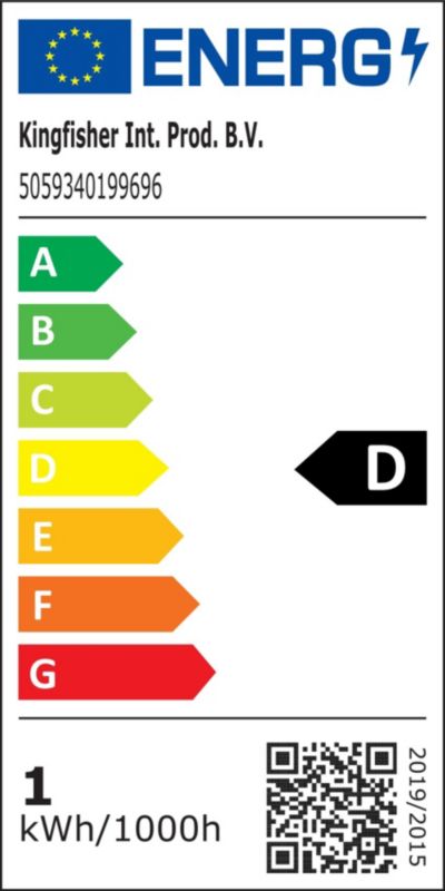 Diall LED-pære Filament T25 136 lm, 2 stk.
