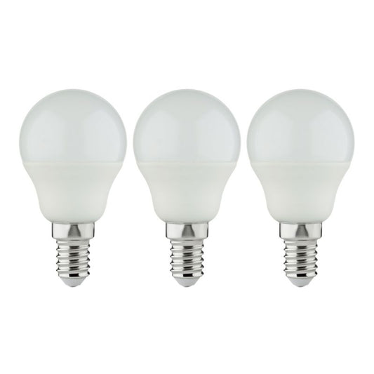 LED-pære Diall G45 E14 470 lm 2700 K 3 stk.