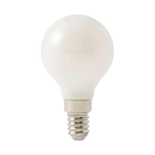 LED-pære Diall G45 E14 5,5 W 500 lm mælkehvid varm DIM