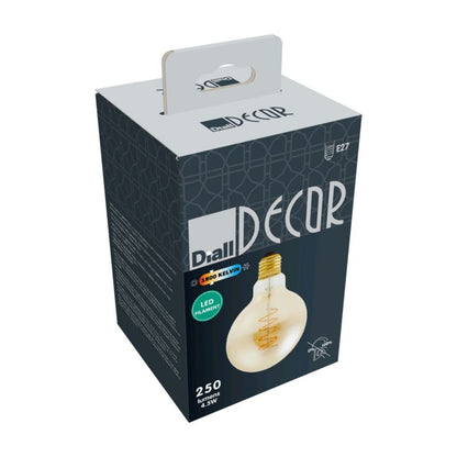 LED-pære Glob G95 E27 250 lm 1800 K