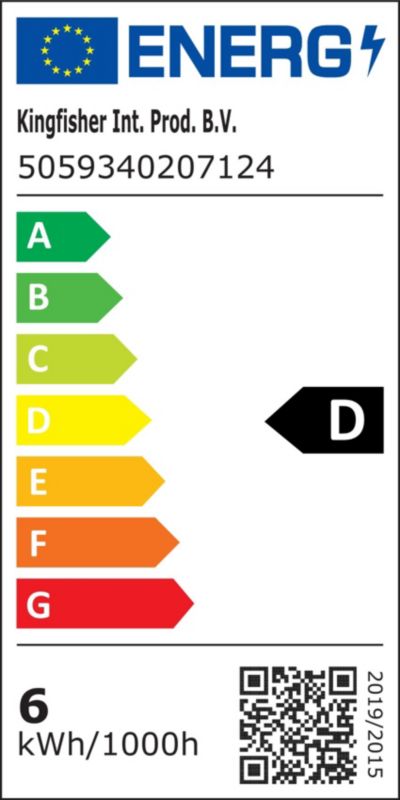 LED-pære Diall G95 E27 806 lm 4000 K 5,9 W