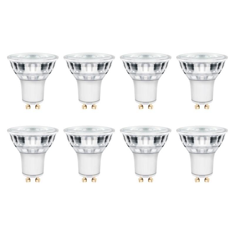 LED-pære Diall GU10 345 lm 2700 K 36D 8 stk.