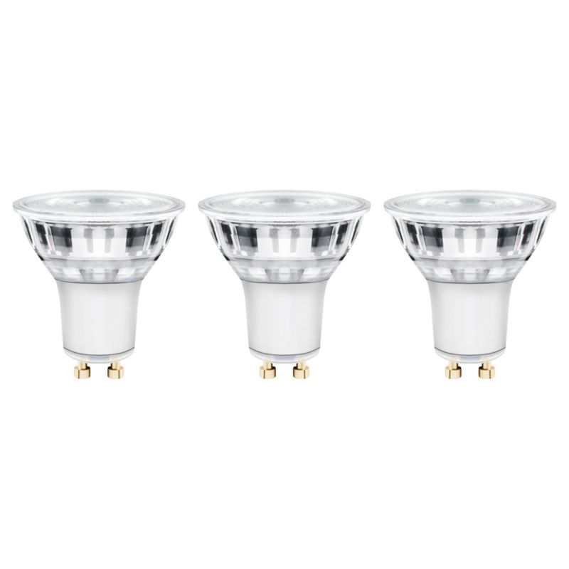 LED-pære Diall GU10 345 lm 4000 K 100D 3 stk.