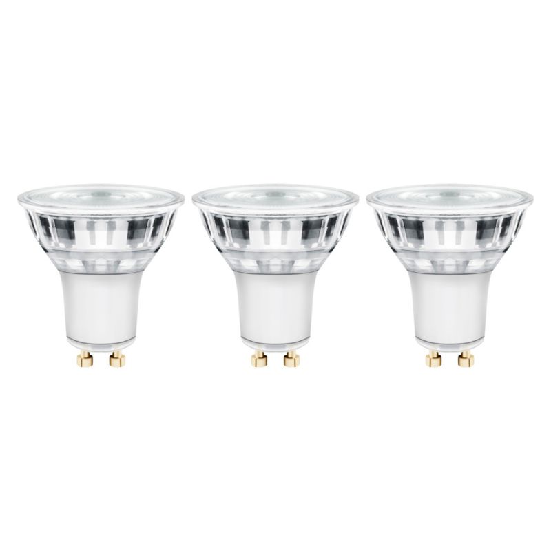 LED-pære Diall GU10 345 lm 4000 K 36D 3 stk.