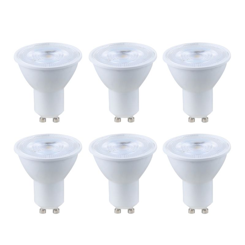 Diall LED-pære GU10 345 lm 4000 K 36D 6 stk.