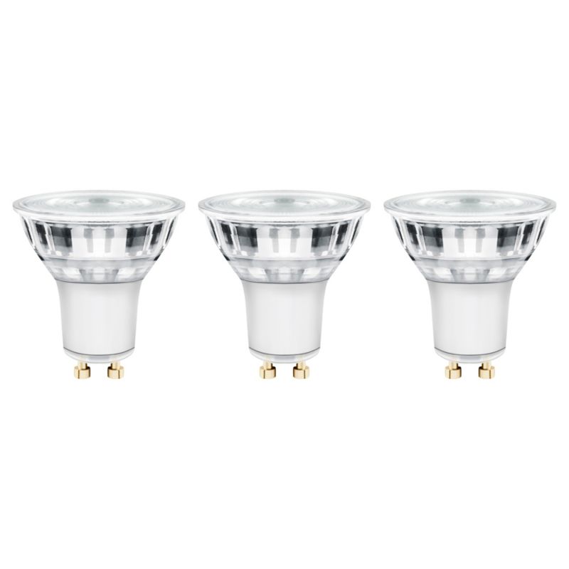 LED-pære GU10 345 lm 4000 K 36D Dæmpbar 3 stk.