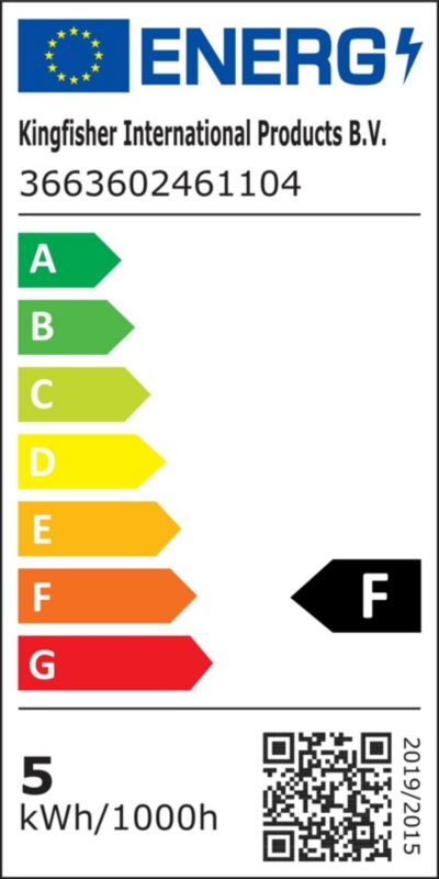 LED-pære Diall P45 470 lm E14 2700/4000 K