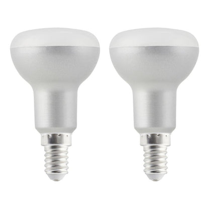 LED-pære R50 E14 470 lm 4000 K 2 stk.