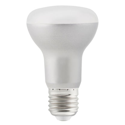 LED-pære Diall R63 E27 5,5 W 470 lm varm hvid med mat glas