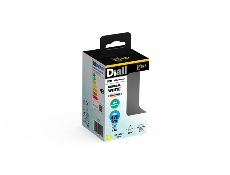 LED-pære E27 470 lm 4000 K
