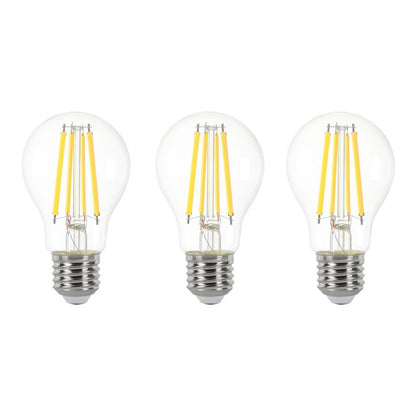 LED-filamentpære Jacobsen klasse A A60 E27 470 lm 4000 K 3 stk.