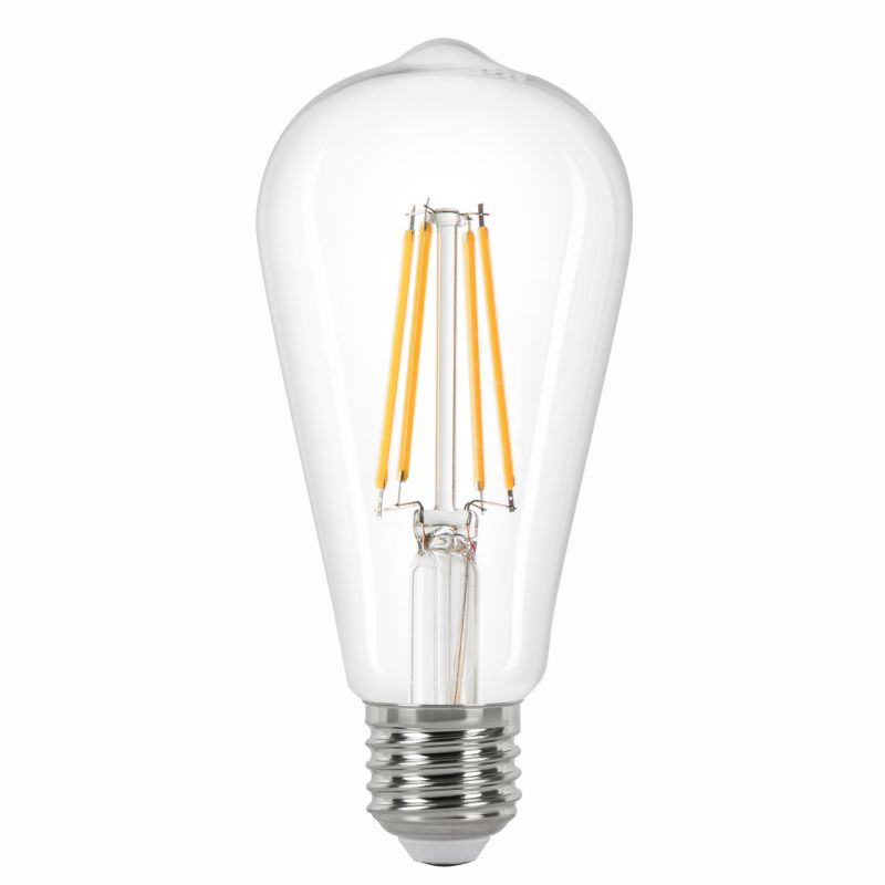 LED-filamentpære Jacobsen ST64 E27 806 lm 4000 K 2 stk.