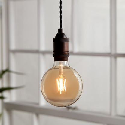 LED-pære G125 E27 470 lm 1800 K