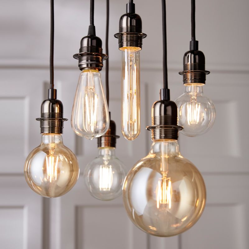 LED-pære G125 E27 470 lm 1800 K