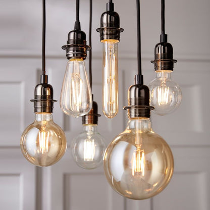 LED-pære G125 E27 470 lm 1800 K