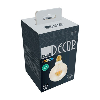 LED-pære G95 E27 470 lm 1800 K