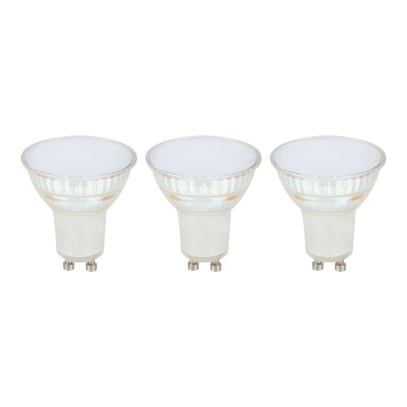 LED-pære Glass Diall GU10 450 lm 4000 K 100D 3 stk.