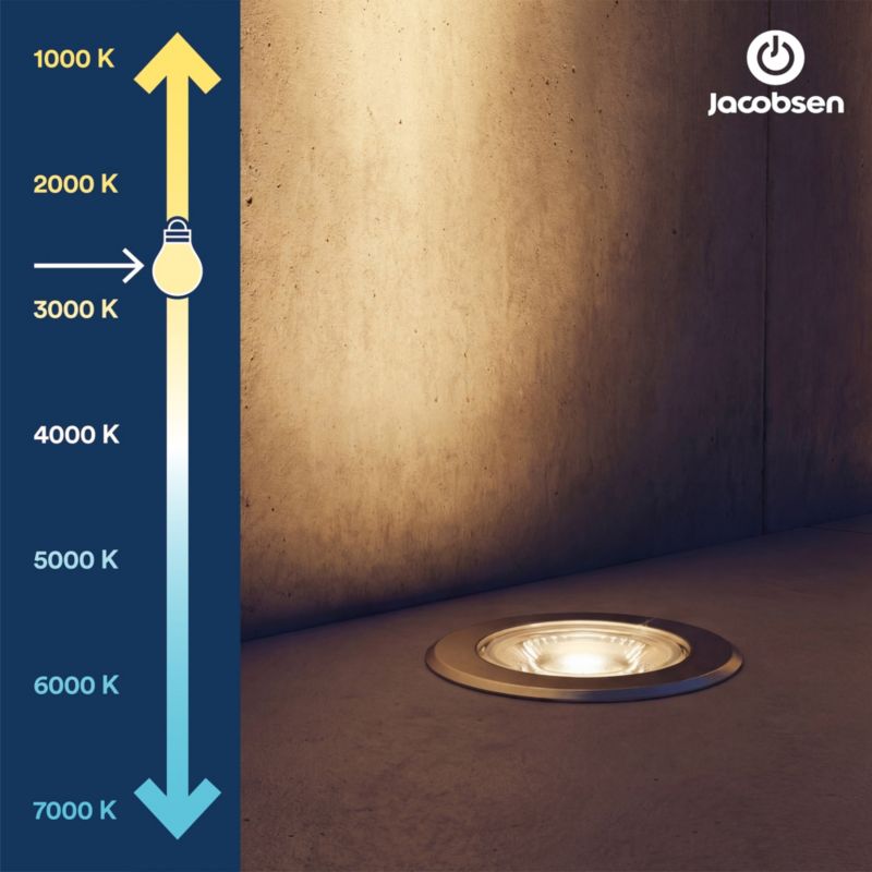 LED-pære Jacobsen GU10 390 lm 2700 K 100D 3 stk.