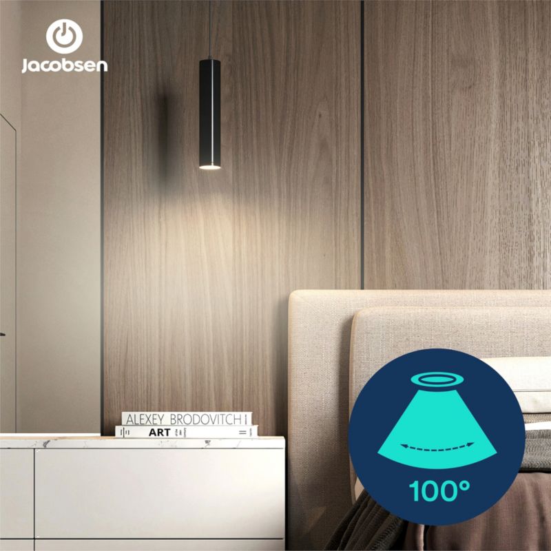 LED-pære Jacobsen GU10 390 lm 4000 K 100D 3 stk.