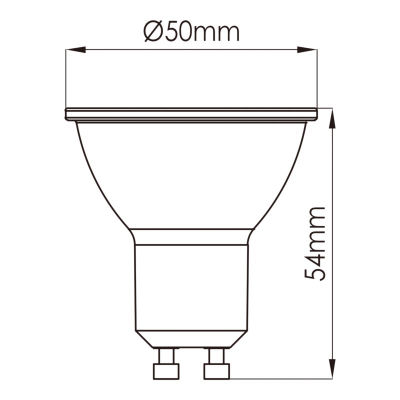 LED-pære Jacobsen GU10 450 lm 4000 K 100D