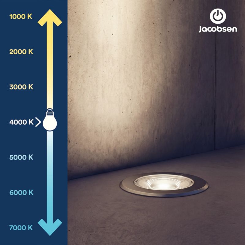 LED-pære Jacobsen GU10 450 lm 4000 K 100D