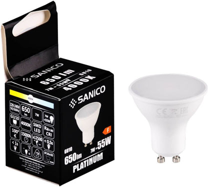 LED-pære GU10 650 lm 4000 K