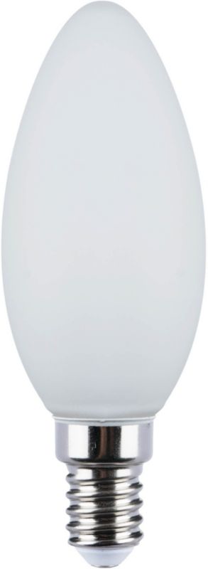 LED-pære B35 E14 470 lm 4000 K Mælkehvid Dæmpbar