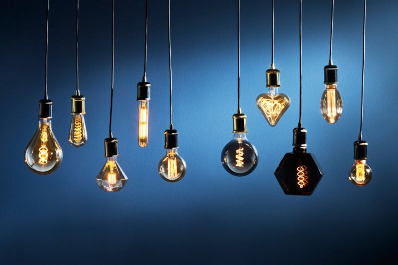 LED-pære Italux G95 E27 130 lm 2200 K Filament Dæmpbar