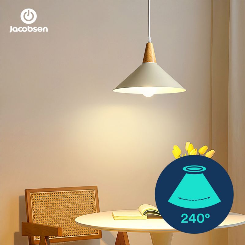 LED-pære Jacobsen A60 E27 806 lm 2700 K 3 stk.