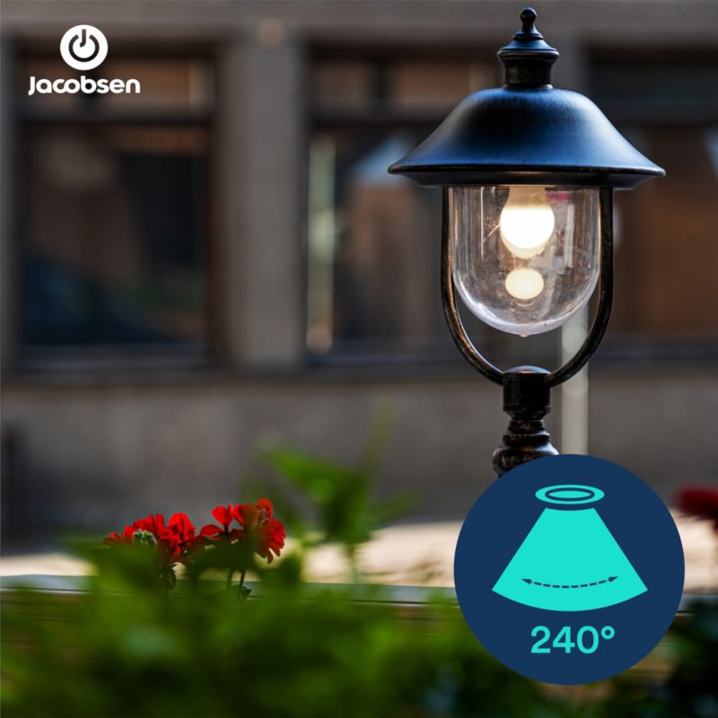 LED-pære Jacobsen A60 E27 806 lm 4000 K PIR