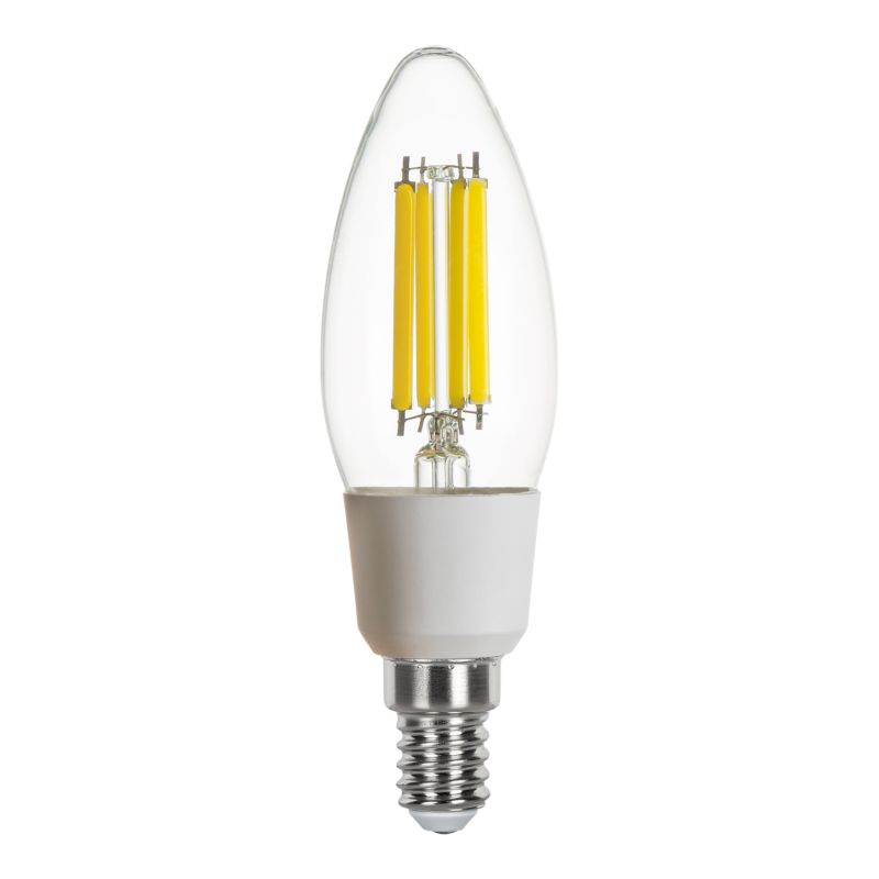 LED Filamentpære C35 E14 470 lm 4000 K